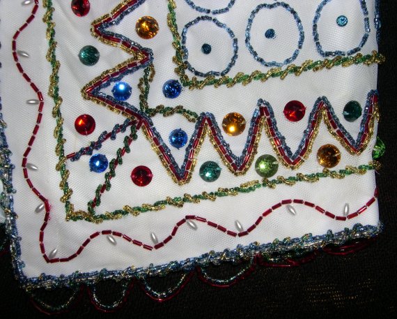 Détail du gilet