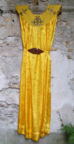 Robe jaune