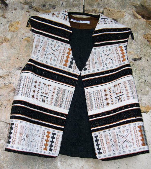 Gilet tissage industriel de Ghardaia